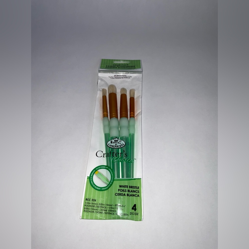 Royal & Langnickel Crafter's Choice Stencil Brush Set RCC 226
